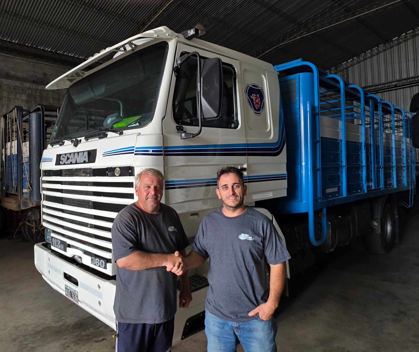 Carlos Ángel Agriano y Fabián Adrover - Directivos de JUSYAM S.A.